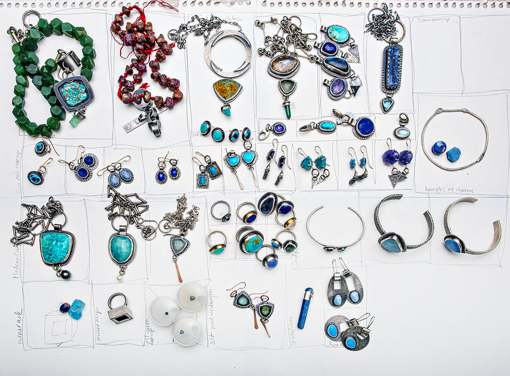 Blue on Blue: The Anatomy of a Blue-Themed Jewelry Collection