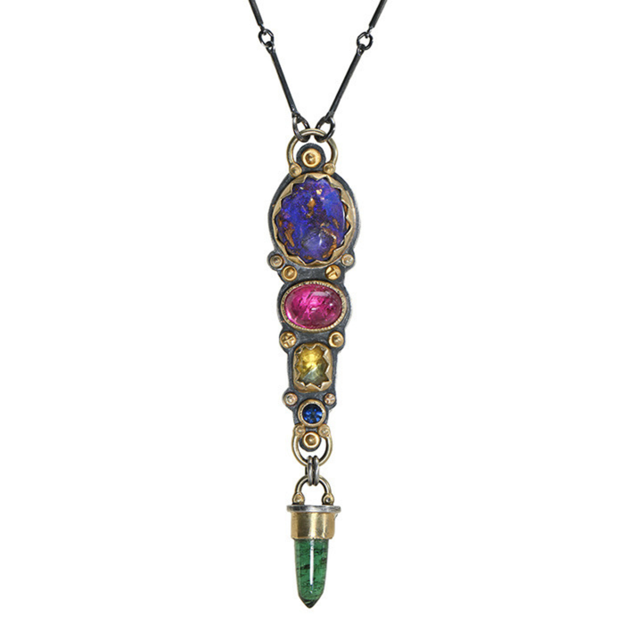 Prism Heirloom Necklace - Gemstone Column
