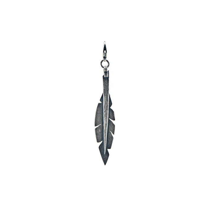 Feather Charm - Sterling Silver
