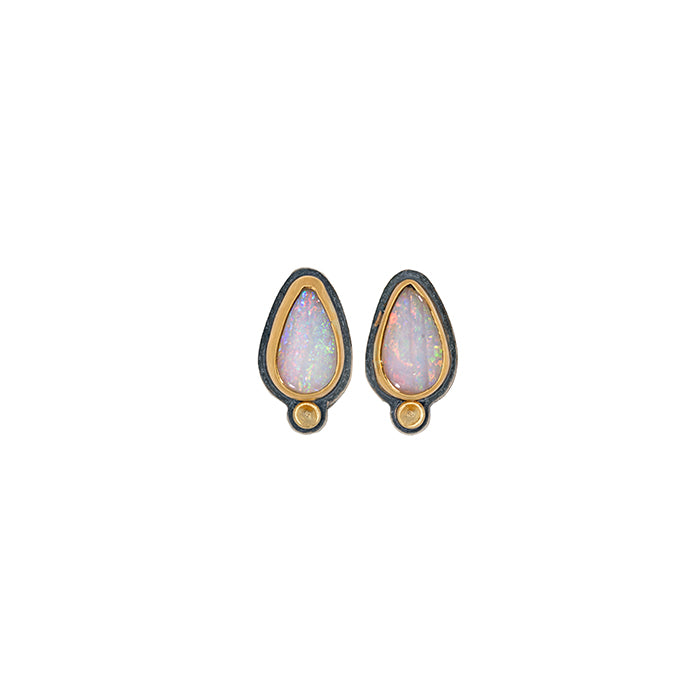 Coober Pedy Opal Post Earrings