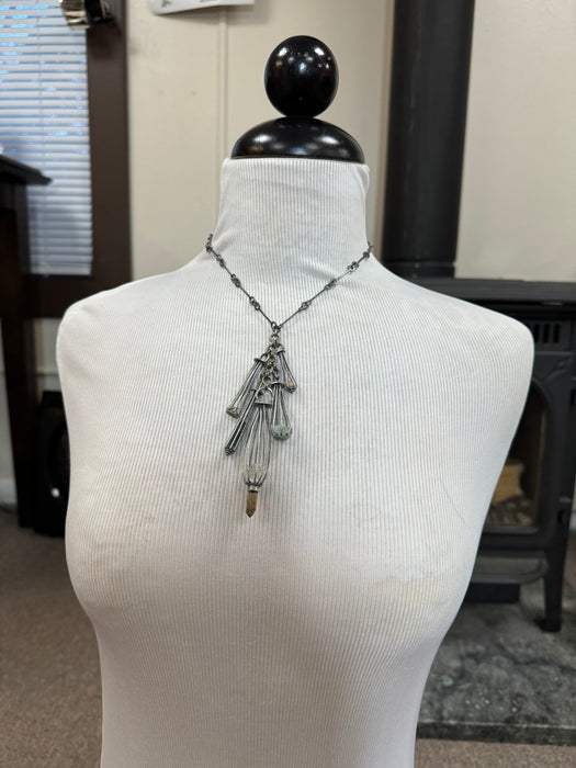 Cages Necklace - Rustic Elegance