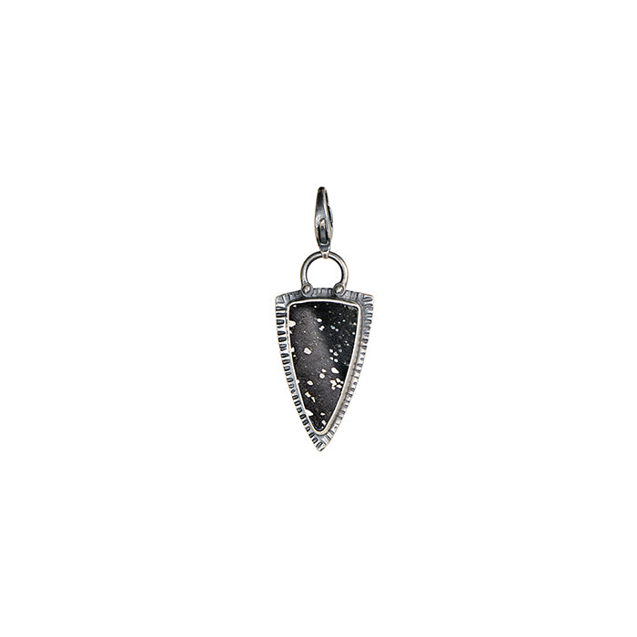 Pyrite in Schist Shield Charm