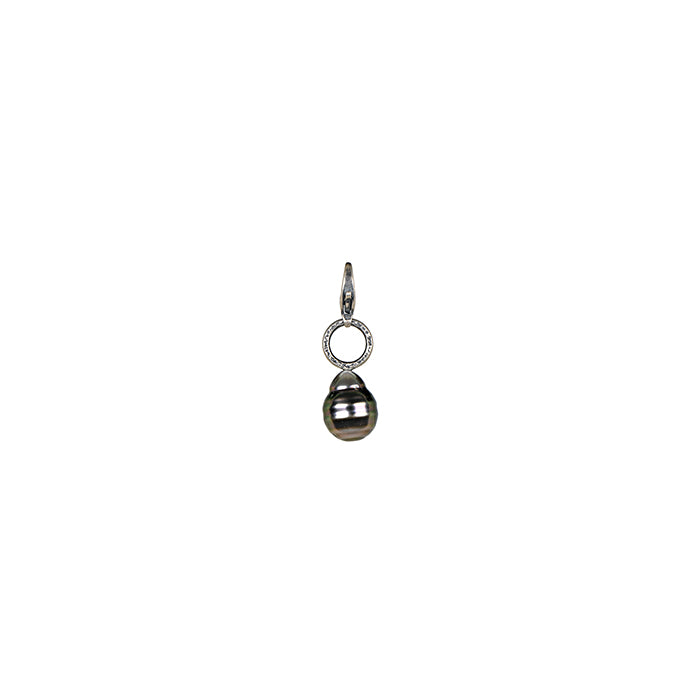 Gray Tahitian Pearl Charm