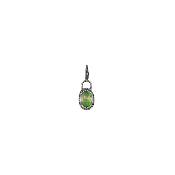 Green Hydrogrossular Garnet Charm