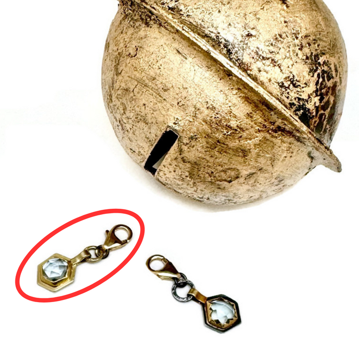 Montana Sapphire geocut charms