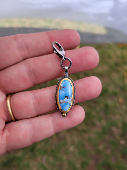 Golden Hill Turquoise Charm