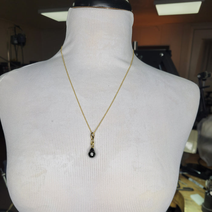 Tahitian pearl in 18k and 14k gold