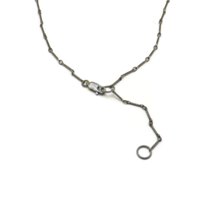 Halo Necklace - Sterling Silver + 18k Gold