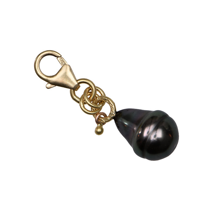 Tahitian pearl in 18k and 14k gold