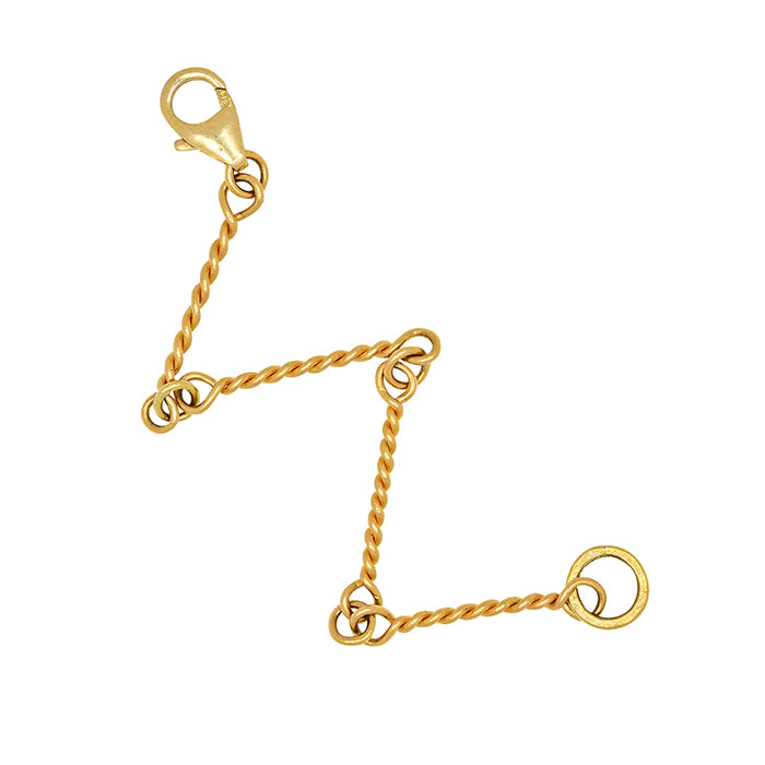 chain charm in 18k gold